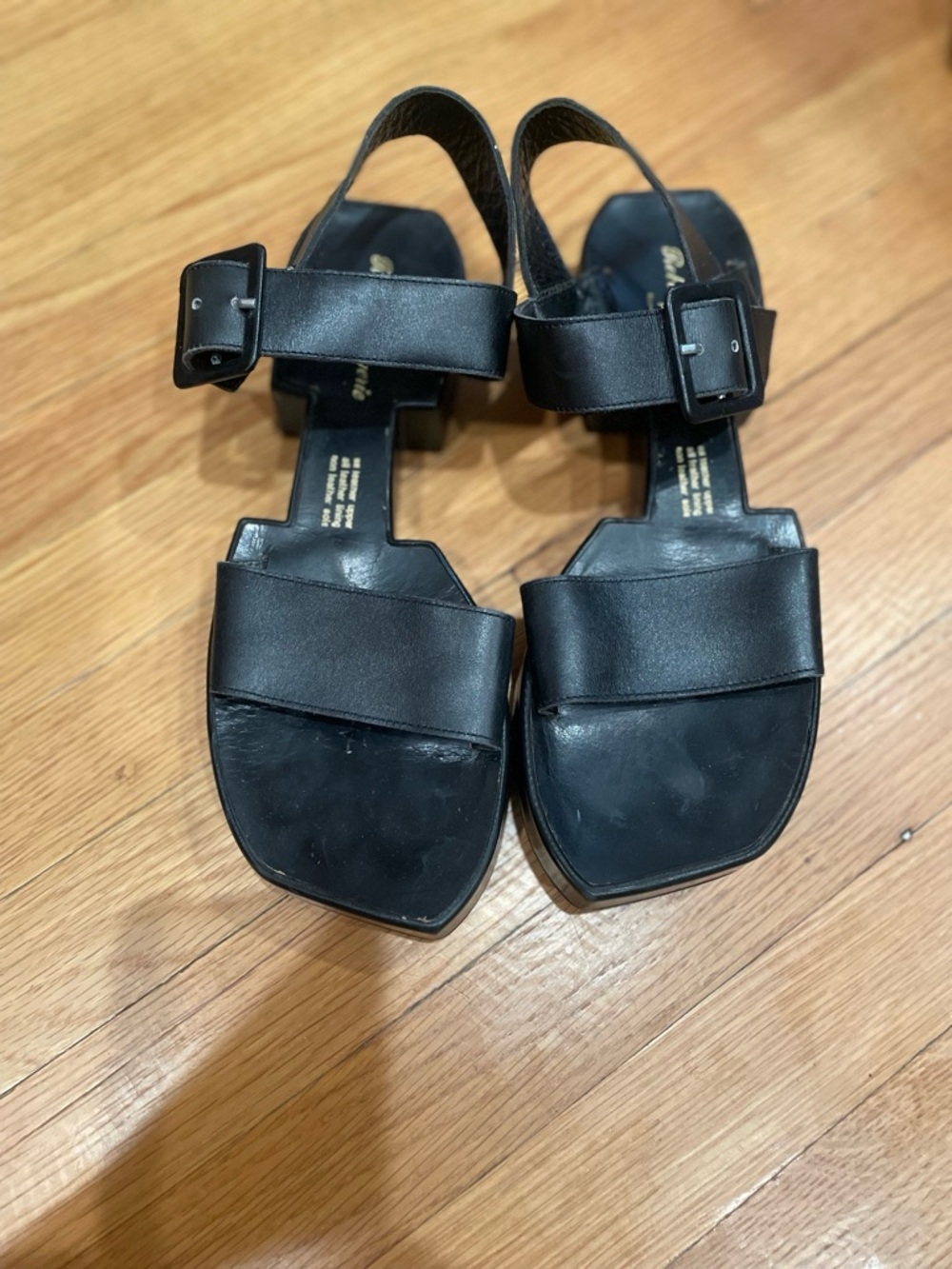 ROBERT CLERGERIE Geometeic Sandals wmns 7 high end footwear